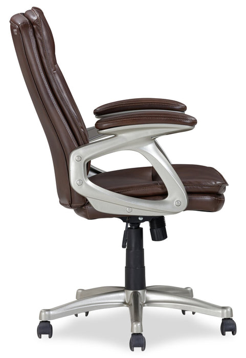 Sealy® Dimitri 29” Adjustable Office Chair - Brown