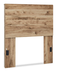 Derekson Panel Headboard for Kids, Natural - Twin Size