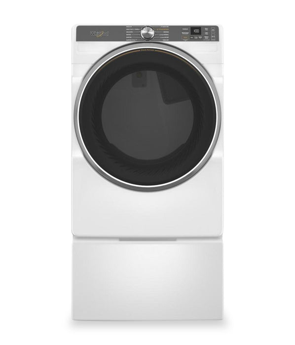 Whirlpool 7.4 Cu. Ft. Smart Gas Dryer with Steam - WGD6720RW