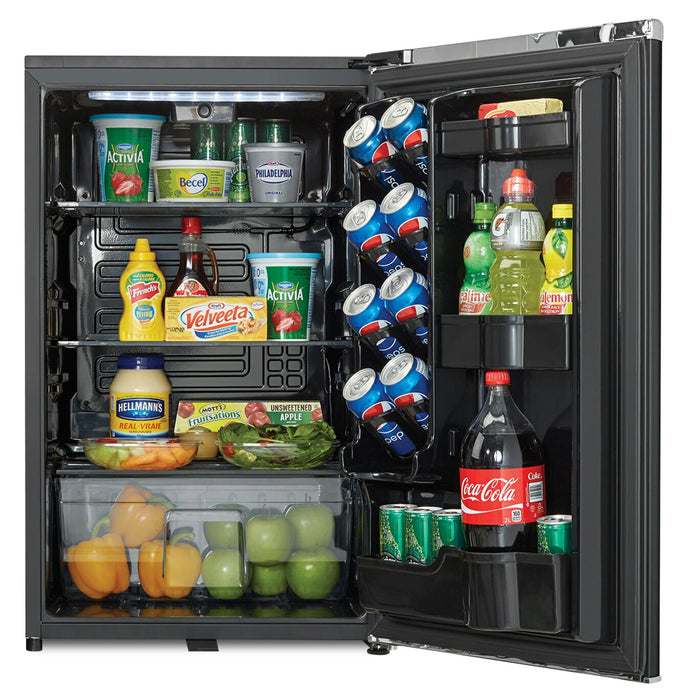 Danby 20.8\" 4.4 Cu. Ft. Single-Door Mini Fridge - Black - DAR044A6MDB