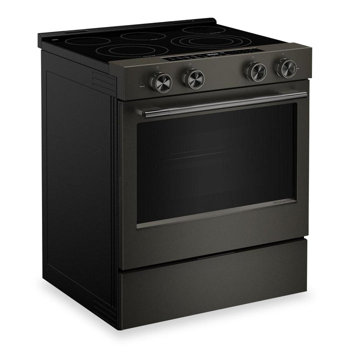 KitchenAid 30\" 5.3 Cu. Ft. Electric Range – Black Ore - YKSES530SBE
