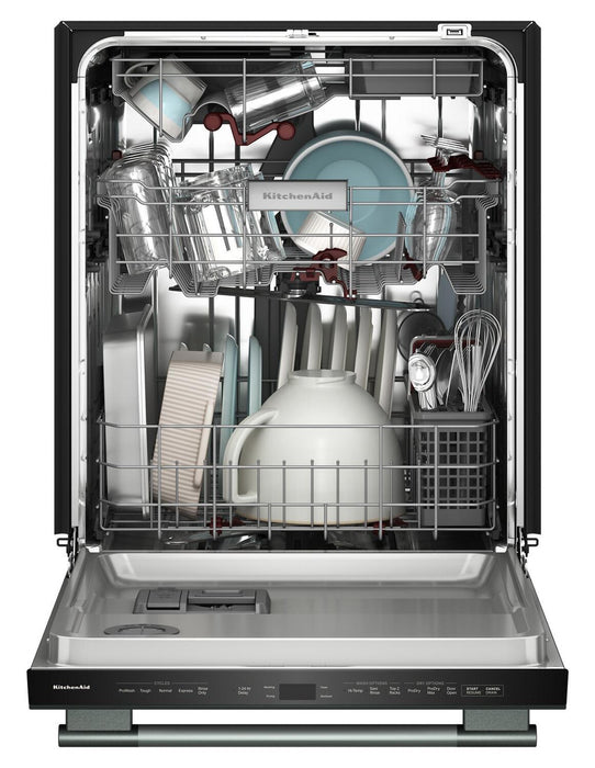 KitchenAid 24\" 44 dBA Dishwasher with 360° Max Jets™ Third Rack – Juniper - KDTS724SJP