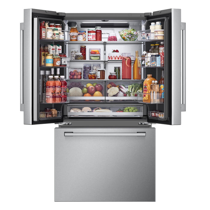 LG Studio 36\" 27 Cu. Ft. Smart Counter-Depth MAX™ French-Door Refrigerator - Stainless Steel - SRFB27S3