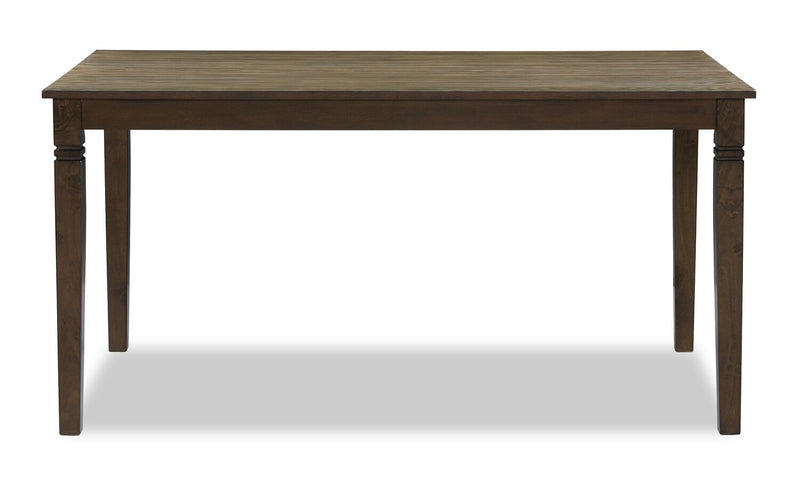 Devon Dining Table, Wood, 60\"W - Dark Brown