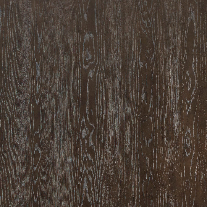 Metro Dining Arm Chair with Polyester Fabric - Beige & Brown