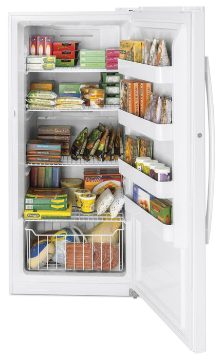 GE 14.1 Cu. Ft. Frost-Free Upright Freezer - FUF14SMRWW