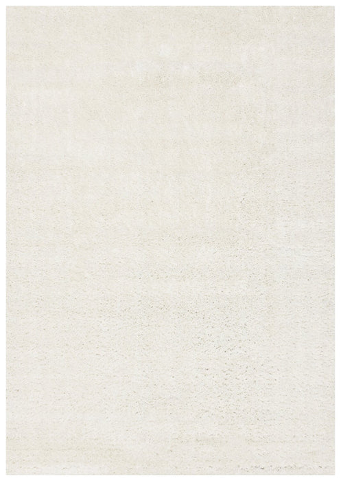 Pascal Cream Shag Area Rug - 5'3\" x 7'7\"