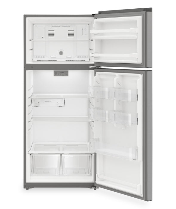 Whirlpool 28\" 16.3 Cu. Ft. Top-Mount Refrigerator - Stainless Steel - WRTX5328PM