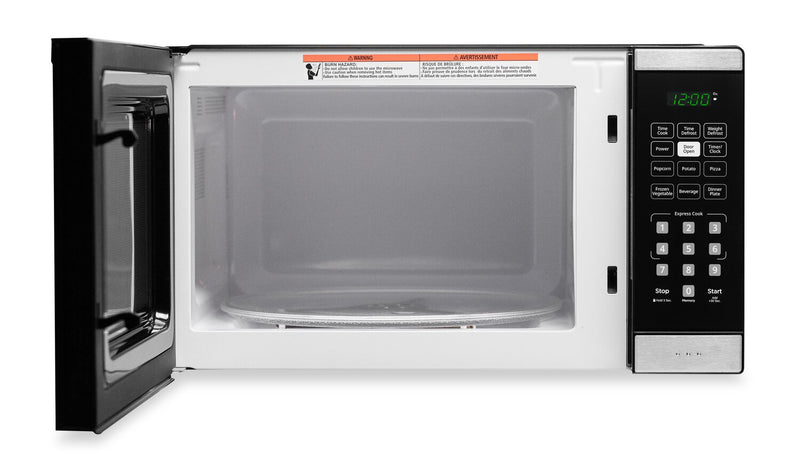 Danby 1.1 Cu. Ft. Countertop Microwave - Stainless Steel - DBMW1126BBS