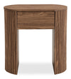 Briggs 21.65\" End Table with Storage - Brown