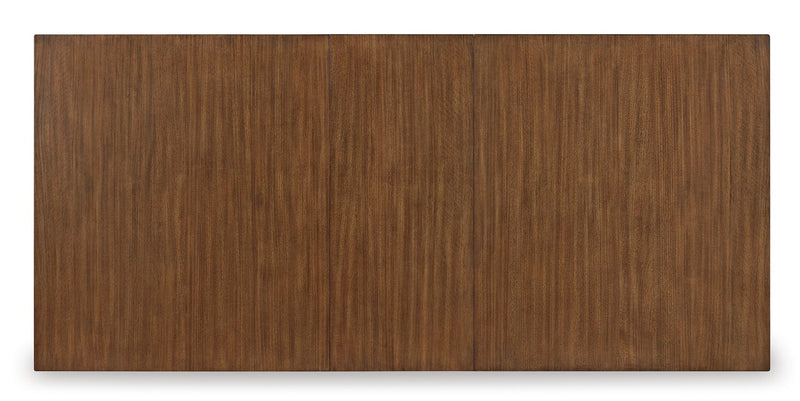 Ember Dining Table, 74-92\"W - Brown