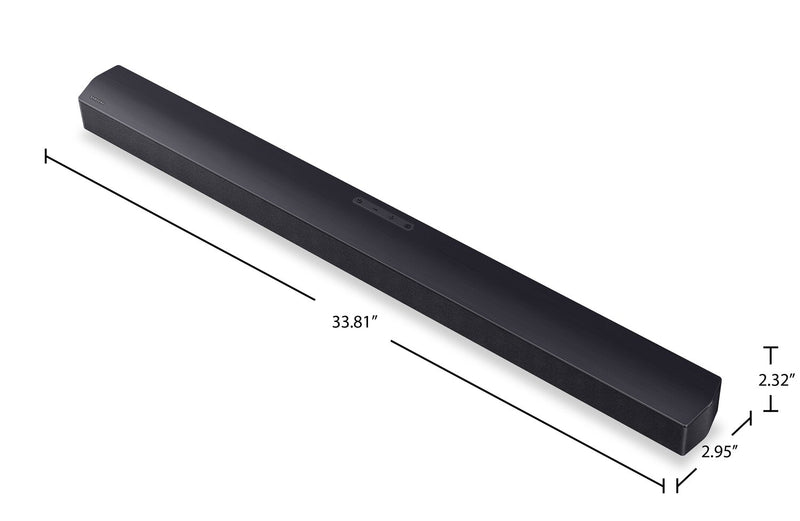 SAMSUNG B-Series 2.1 Channel Soundbar with Wireless Subwoofer (HW-B550F/ZC)