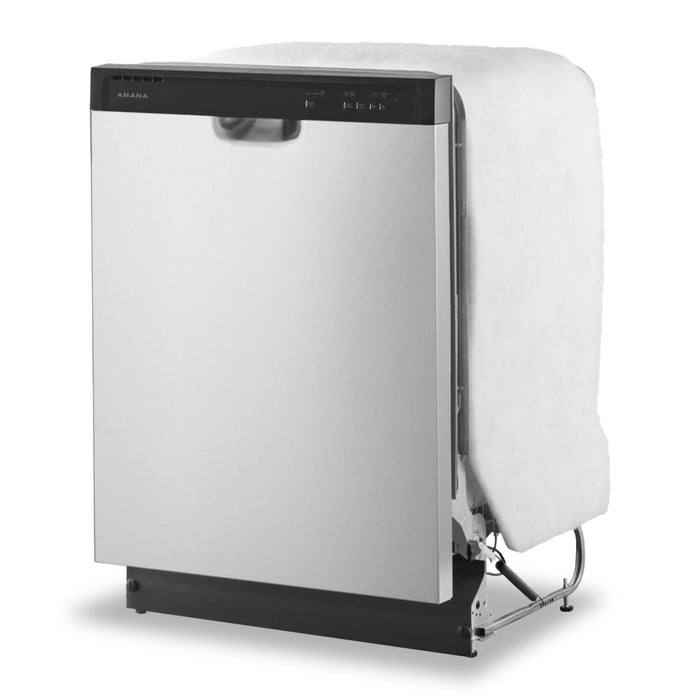 Amana 24\" 59 dBA Front-Control Dishwasher with Triple Filter Wash System - Stainless Steel - ADFS2524RS