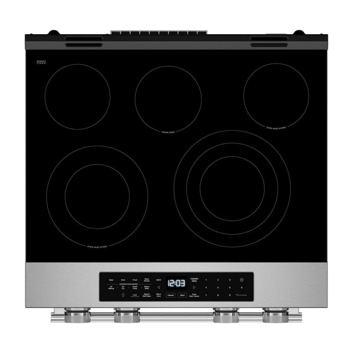 KitchenAid 30\" 5.3 Cu. Ft. Electric Range – Fingerprint Resistant Stainless Steel - YKSES530SPS