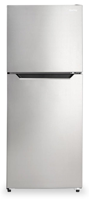 Danby 23.4\" 10.1 Cu. Ft. Top-Mount Refrigerator - Stainless Steel - DFF101B1BSLDB