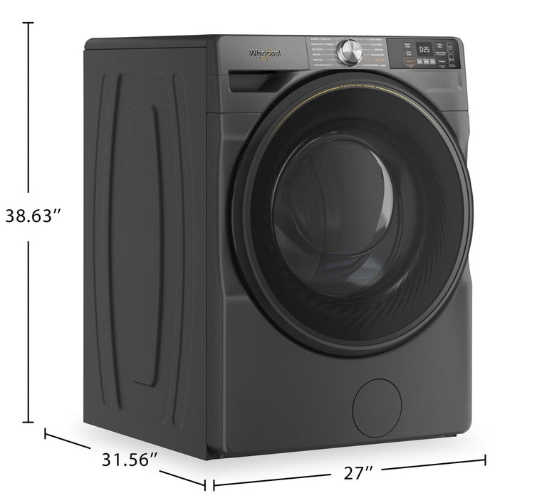 Whirlpool 5.2 Cu. Ft. Smart Front-Load Washer with FreshFlow™ Vent System - Volcano Black - WFW5720RU
