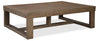 Jasper 56\" Modern Coffee Table - Grey Brown