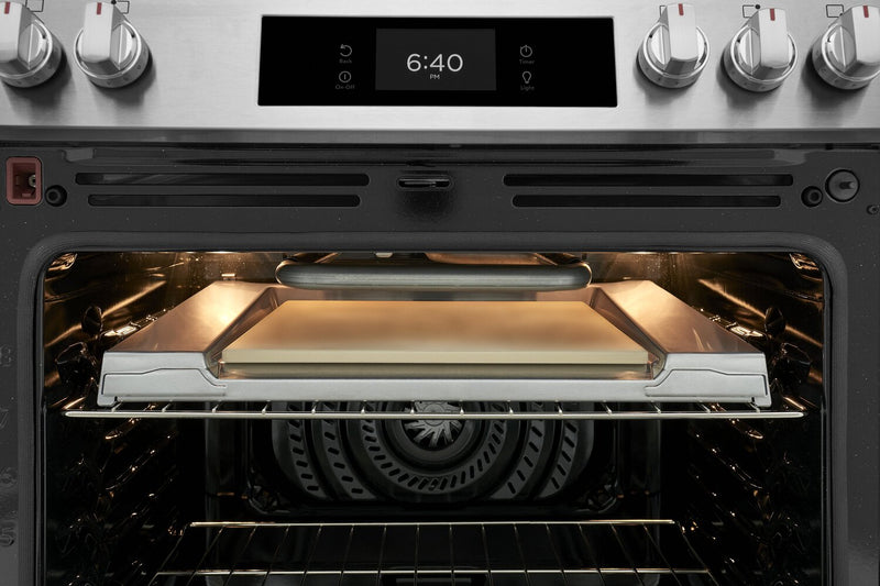 Frigidaire Gallery 6 Cu. Ft. Gas Range with Stone-Baked Pizza - Smudge-Proof® Stainless Steel - GCFG3070BF