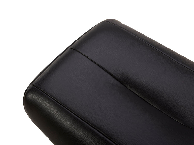 Halo Top-Grain Genuine Leather Swivel Reclining Chair with Footrest