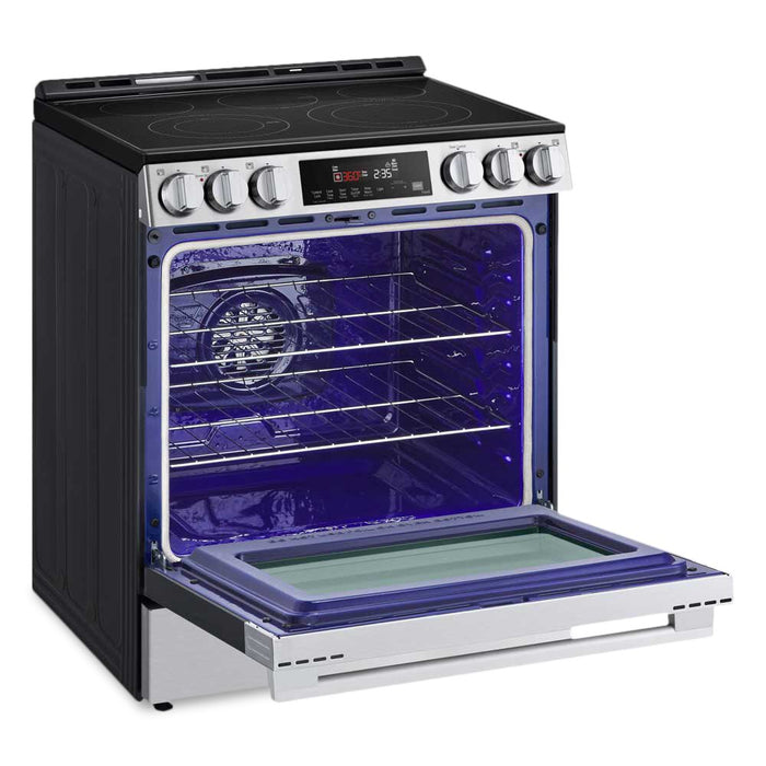 LG 6.3 Cu. Ft Smart Electric Range with EasyClean® - Smudge Resistant Stainless Steel - LSEL6333XE