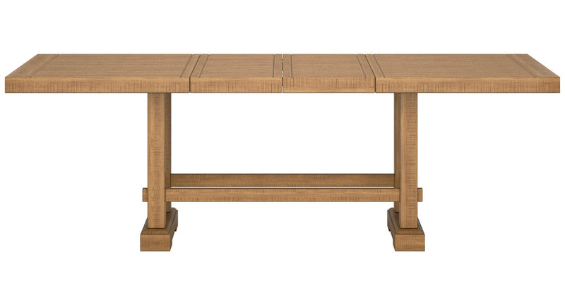 Archer Counter-Height Extension Dining Table, 72-108\"W - Light Brown