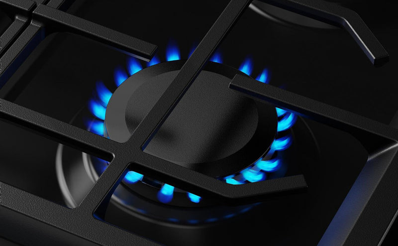 KitchenAid 30\" 5.0 Cu. Ft. Slide-in Gas Range with Convection Modes - Black Ore - KSGS530SBE