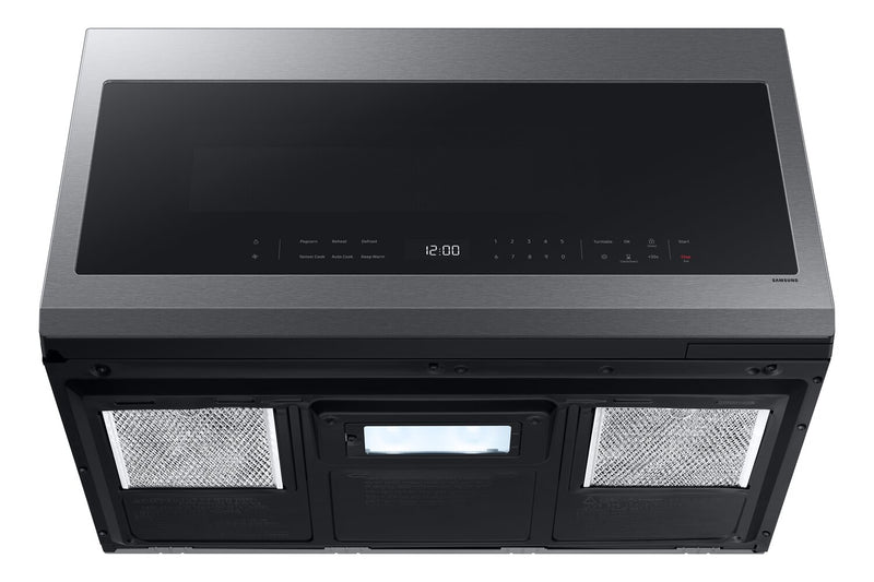 Samsung 2.1 Cu. Ft. Over-the-Range Microwave with 400 CFM and LED Display - Stainless Steel - ME21DG6300SRAC