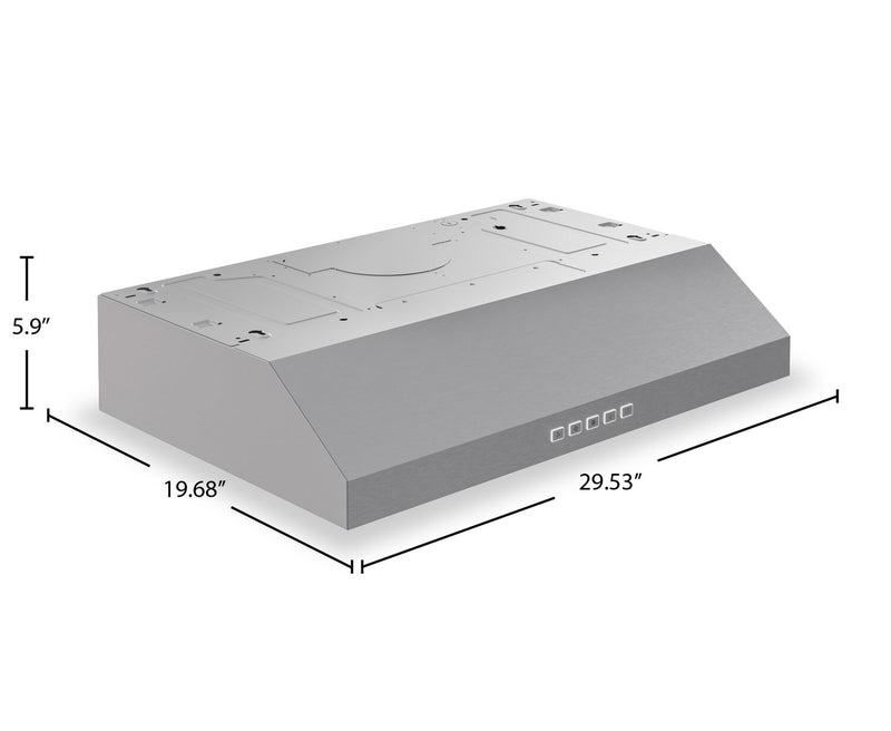 Broan 30\" GLA2 Series Under-Cabinet Range Hood - GLA2303SS