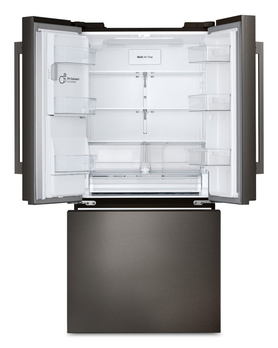 LG 33\" 25 Cu. Ft. 3-Door French Door Refrigerator - PrintProof™ Stainless Steel - LF25H6330D