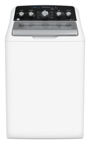 GE 4.9 Cu. Ft. Top Load Agitator Washer - White - GTW491BMRWS