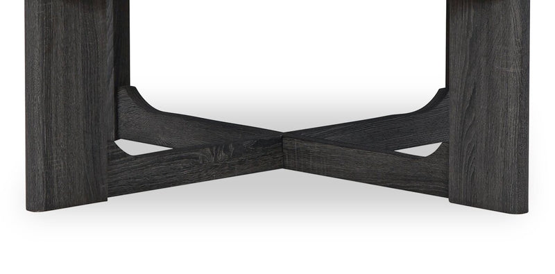 Sherman 35.5” Modern 3-Pack Coffee + 2 End Tables - Grey