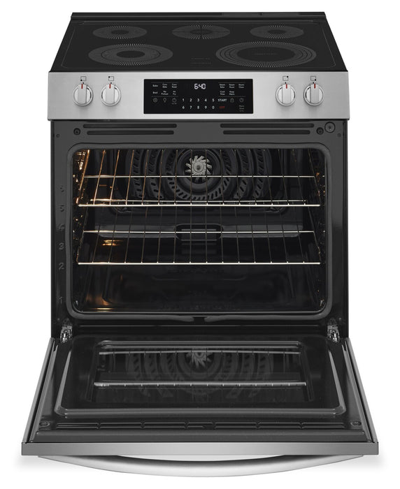 Frigidaire Gallery 5.3 Cu. Ft. Electric Range with Total Convection – Stainless Steel - GCFE305CBF