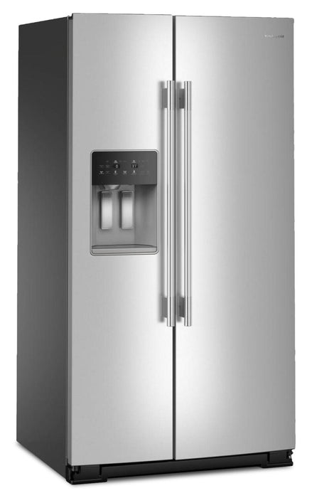 KitchenAid 36\" 29 Cu. Ft. Side-by-Side Refrigerator - Fingerprint Resistant Stainless Steel - KRSF536RPS
