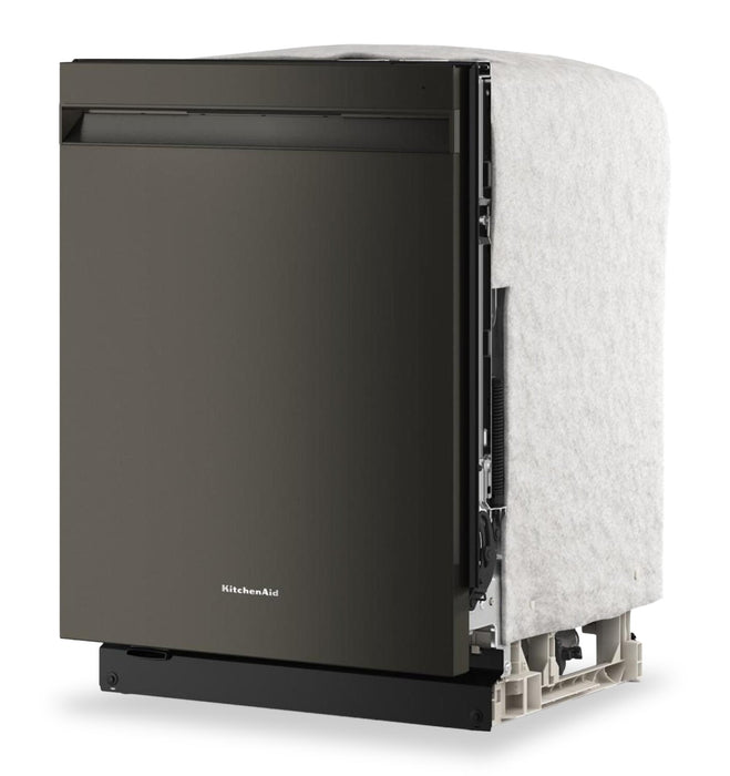 KitchenAid 24\" 44 dBA Dishwasher with 360° Max Jets™ Third Rack – Black Ore - KDPS624SBE