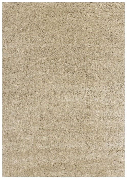 Pascal Beige Shag Area Rug - 5'3\" x 7'7\"