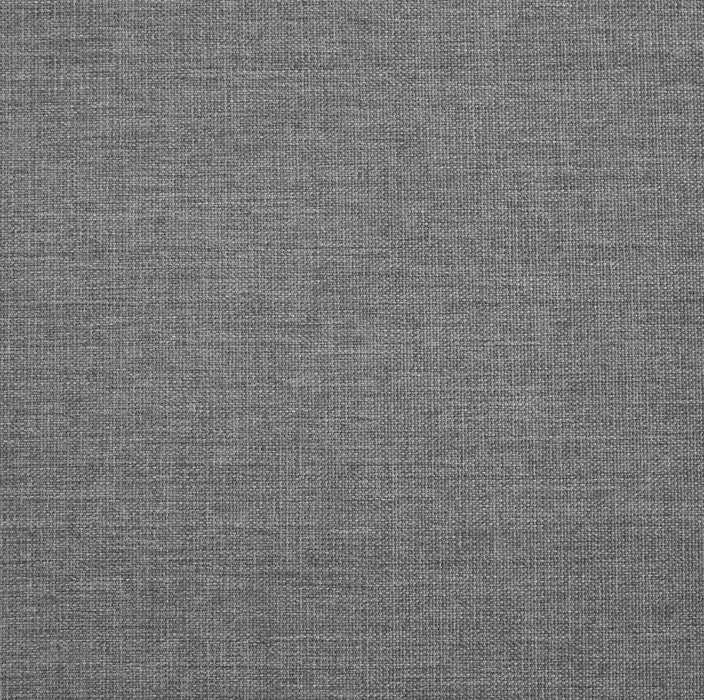 Morris 5-Piece Outdoor Patio Set with 3 Armless Chairs, Ottoman & Chair - Hand-Woven Resin Wicker, Olefin Fabric, UV & Weather Resistant - Grey