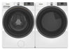 Whirlpool 5.2 Cu. Ft. Smart Front-Load Washer and 7.4 Cu. Ft. Gas Dryer - White