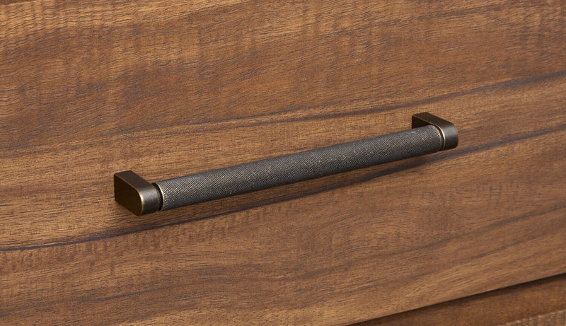 Scott Living Dante Bedroom 6-Drawer Dresser, 60\"W x 36\"H - Brown