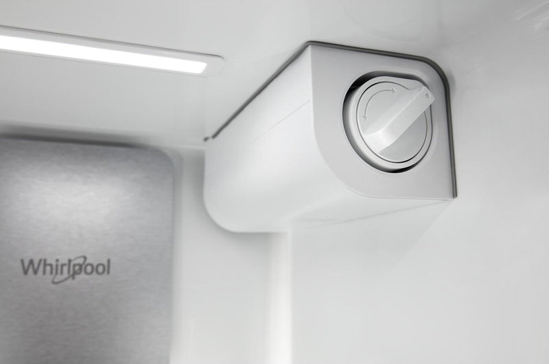 Whirlpool 36\" 28.7 Cu. Ft. Side-by-Side Refrigerator – Fingerprint-Resistant Stainless - WRSF6536RZ