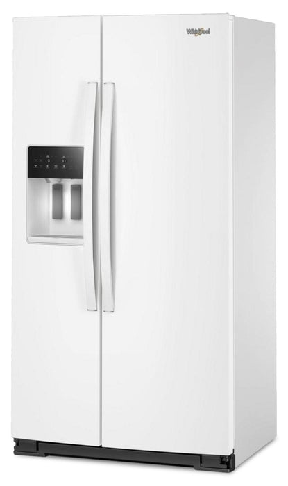 Whirlpool 36\" 21 Cu. Ft. Side-by-Side Refrigerator - White - WRSC5536RW