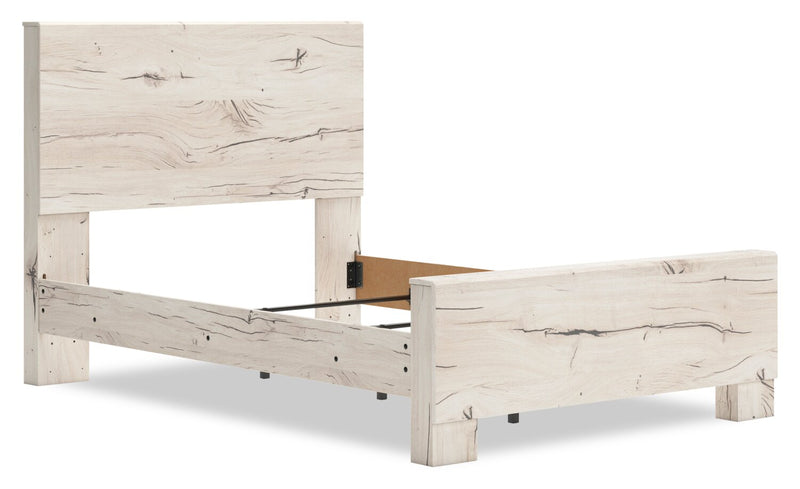 Derekson Panel Headboard, Rustic White - Full Size