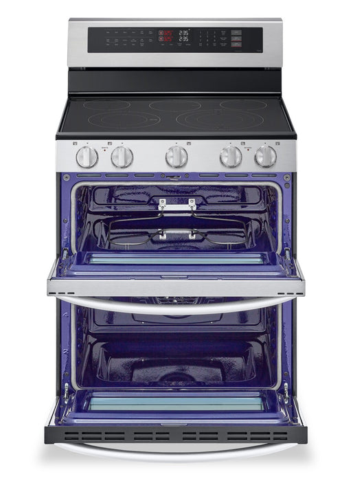 LG 7.3 Cu. Ft. Smart Double Oven Electric Range with ProBake Convection® - Stainless Steel - LDEL7324SE