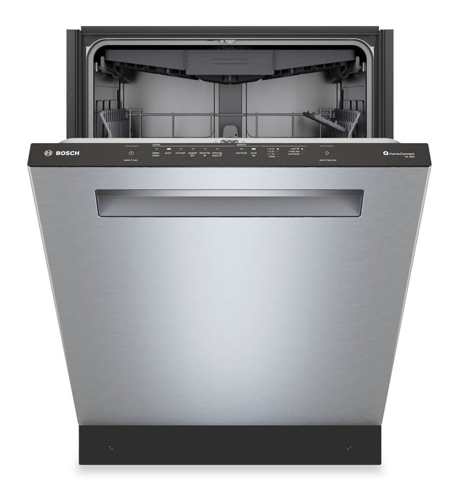 Bosch 500 Series 24” 44 dBA Built-In Dishwasher - Anti-Fingerprint Brushed Steel - SHP65DM5N