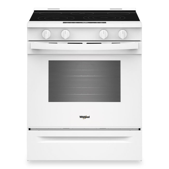 Whirlpool 30\" 5.3 Cu. Ft. Electric Range with Air Cooking – White - YWSES5030SW