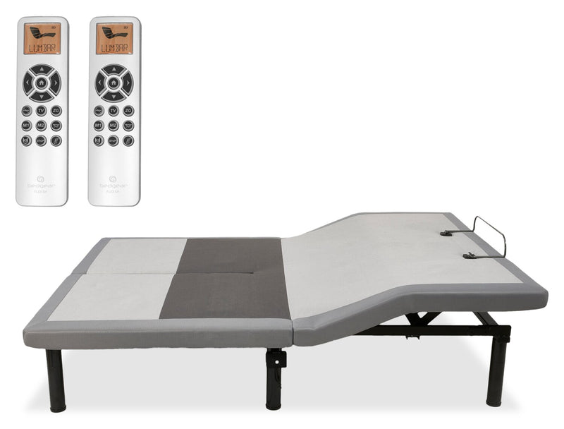 BEDGEAR Flex Split Head King Adjustable Base