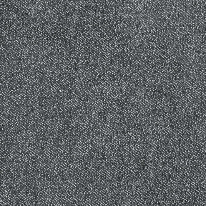 Amos Upholstered Headboard in Charcoal Fabric, Channelled - Queen Size