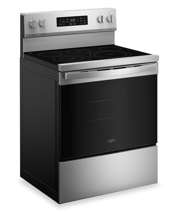 Whirlpool 5.3 Cu. Ft. Electric Range with Air Cooking – Fingerprint Resistant Stainless Steel - YWFES5730SZ
