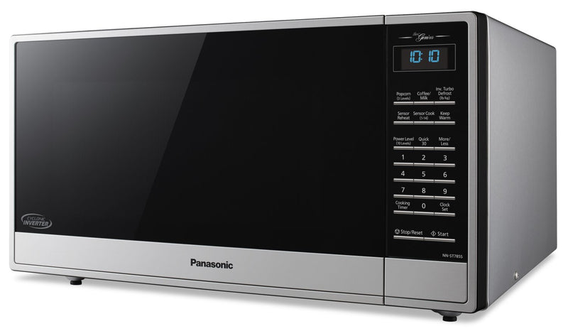 Panasonic 1.6 Cu. Ft. 1,200 W Countertop Microwave with Cyclonic Inverter - NNST785SC