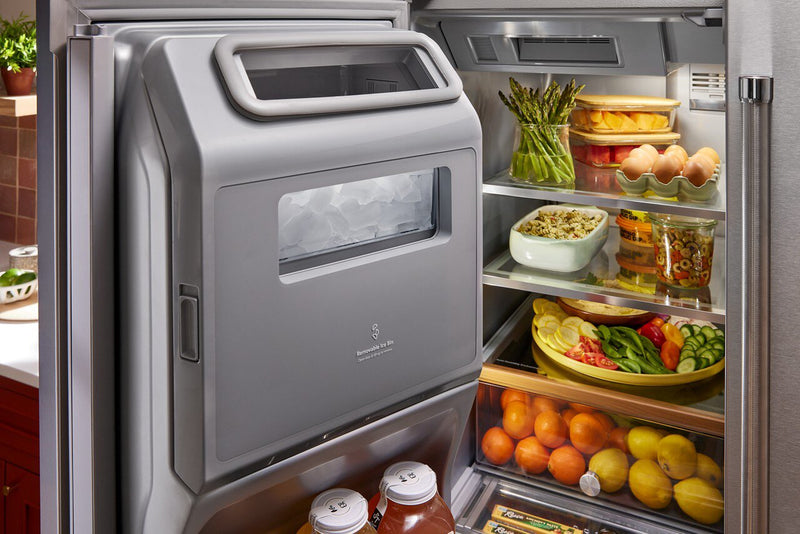 KitchenAid 36\" 26.2 Cu. Ft. French-Door Refrigerator - PrintShield Stainless - KRMF536RPS