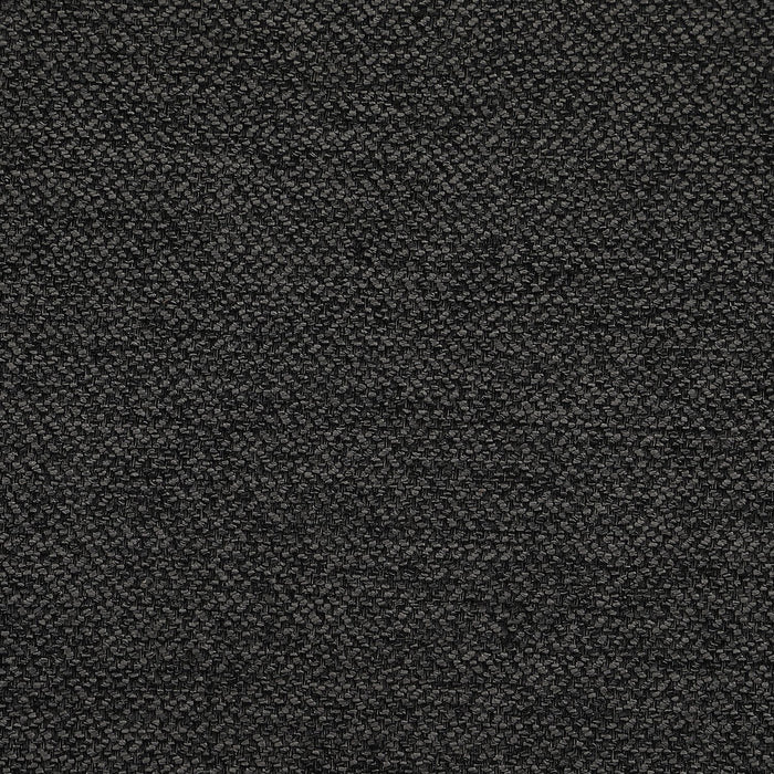 Beck Upholstered Storage Bed in Dark Grey Fabric, Button Tufted - Queen Size